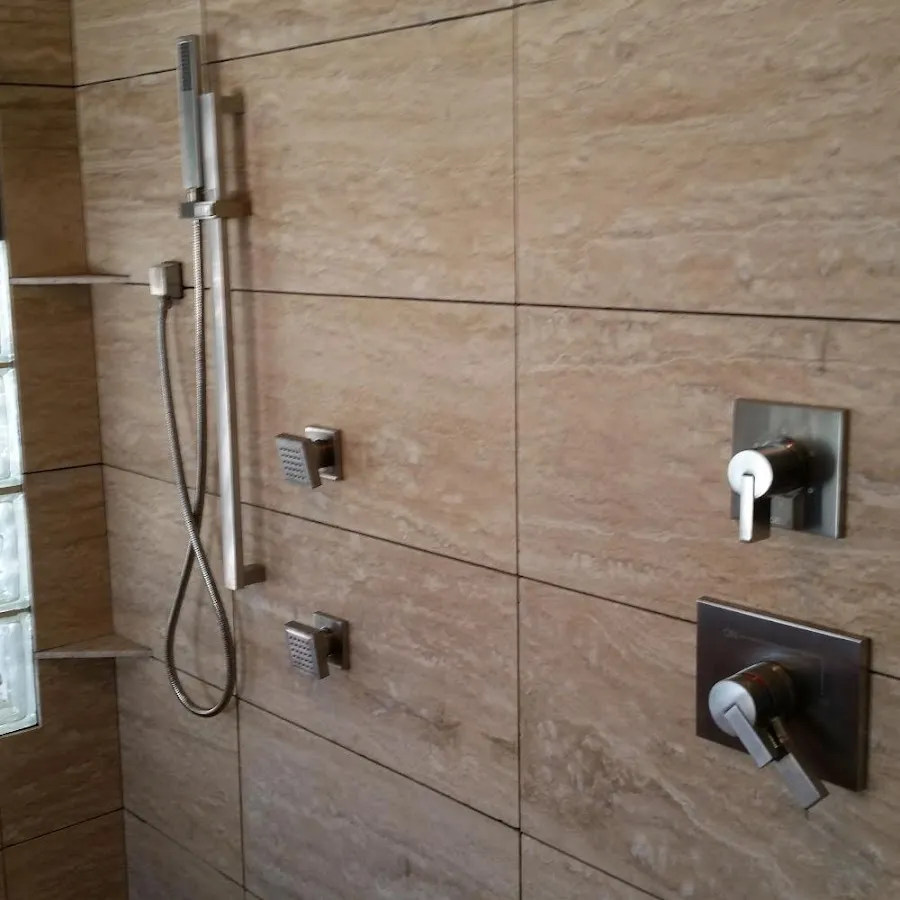 Shower fixture installation for Water Heater Replacement in Vernon
